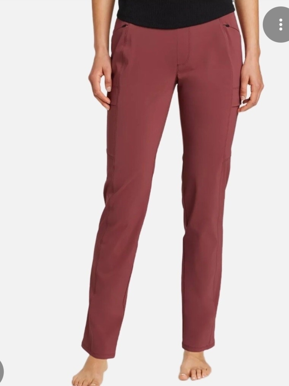 Eddie Bauer Utility Pants in Deep Mauve